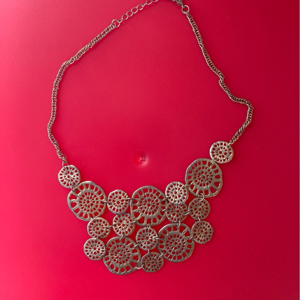 Silver Bohemian Necklace